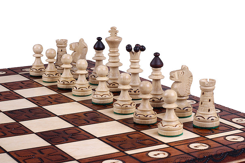 Schaakstukken wit Junior