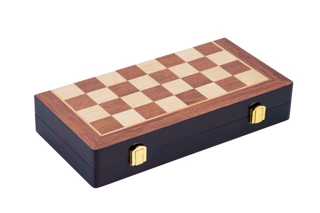 Schaakspel hout Engelhart 38 x 38 cm