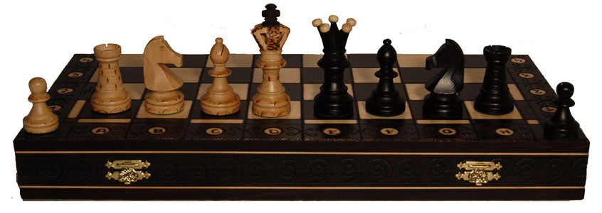 Schaakspel Consul zwart
