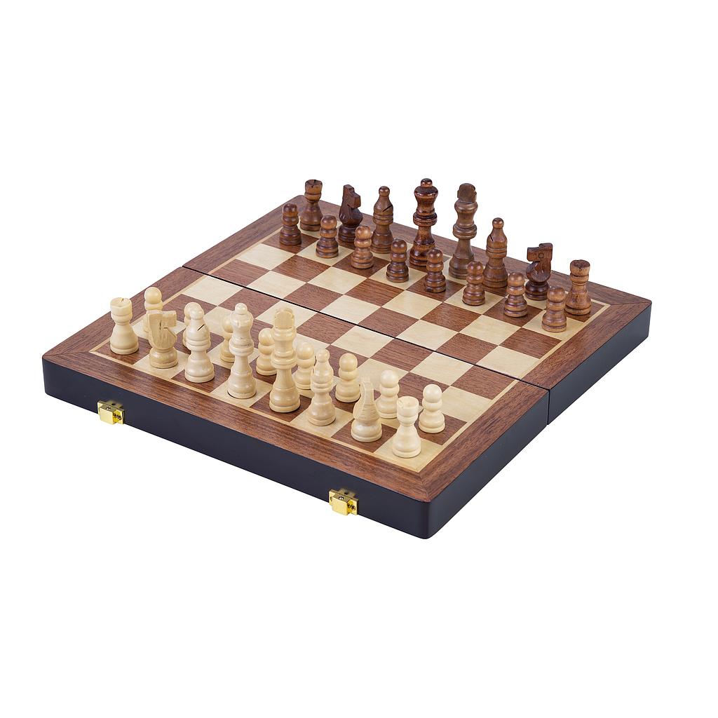 Schaakspel van hout Engelhart 30cm x 30cm