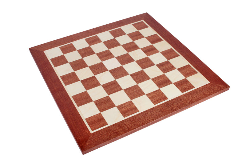 Mahogany schaakbord