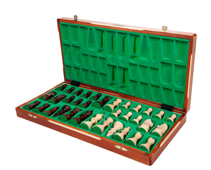 Tournament 5 Exclusive Houten Schaakspel 48 x 48cm met Staunton schaakstukken